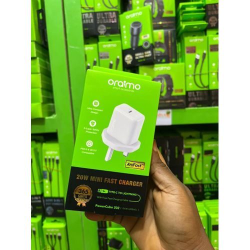 Oraimo Charger 20W type c to IPhone