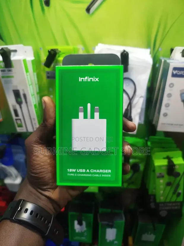 18W Infinix USB A Charger
