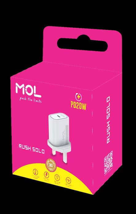 MOL SOLO RUSH charger iPhone