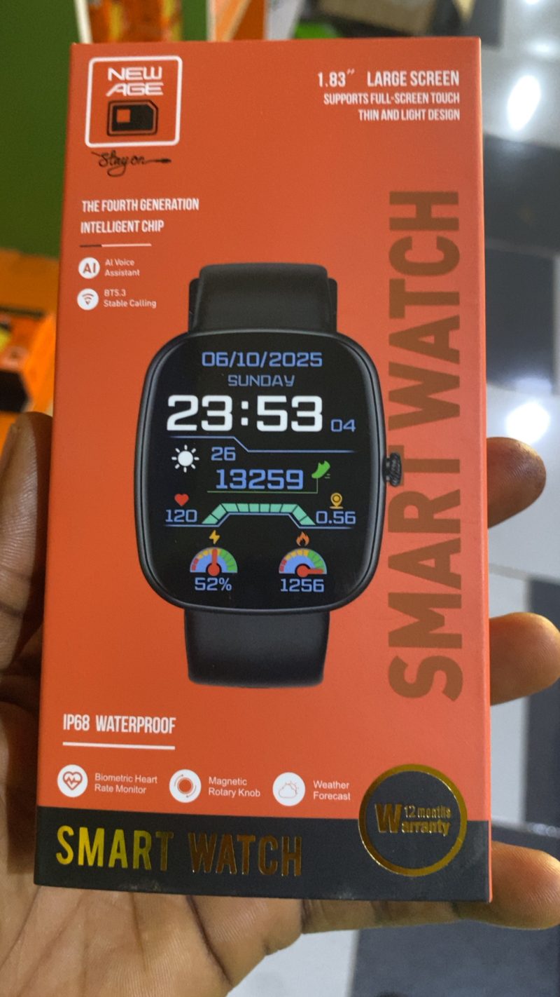 New Age Smart Watch 3
