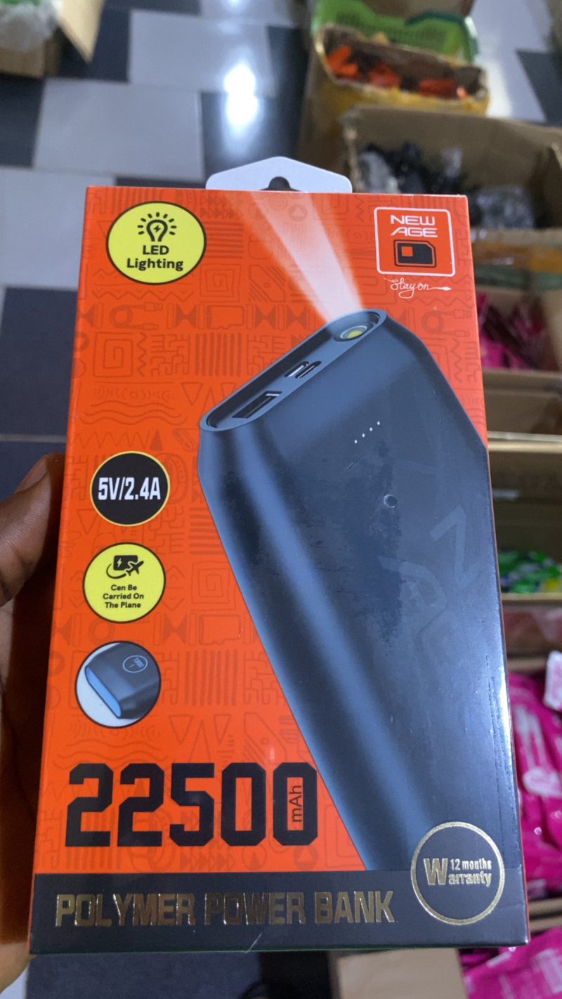 New age 22500mAH power bank