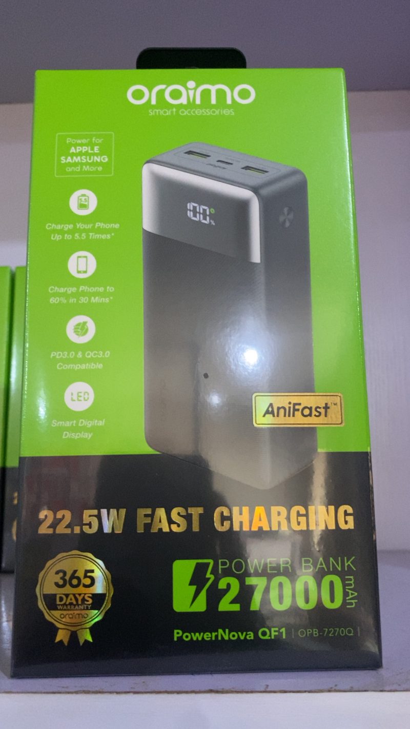 Oraimo Power bank 27000mAH