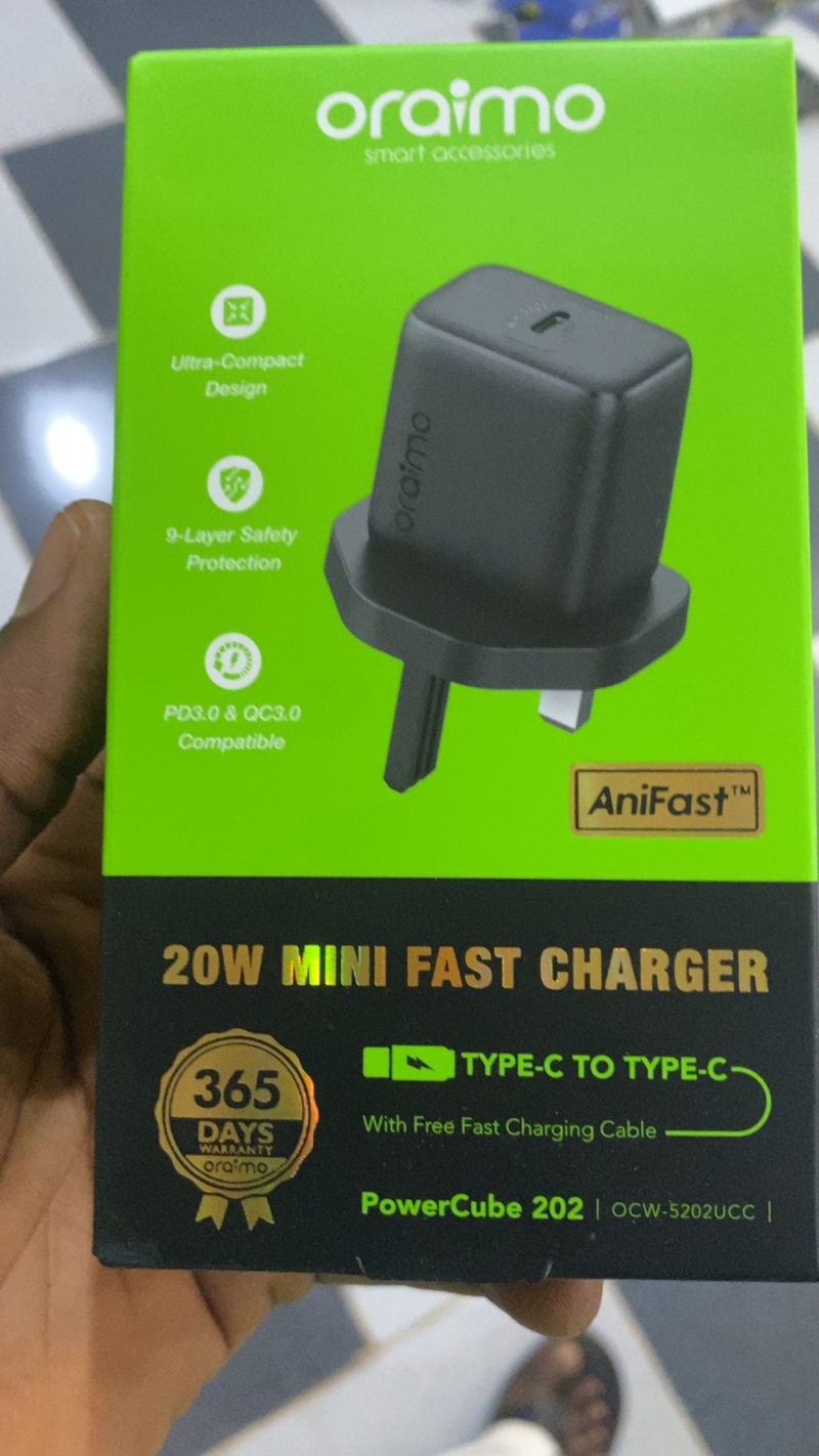 Oraimo 20W type C - C charger