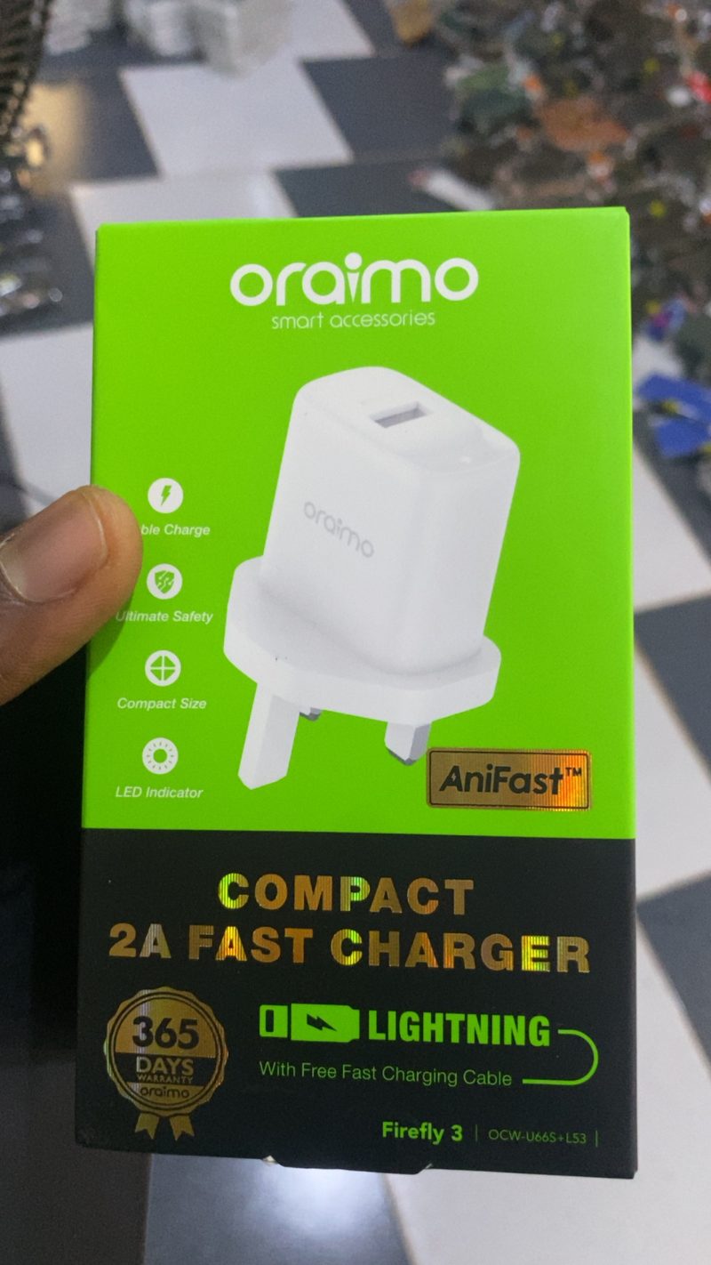 Oraimo Usb to iPhone Charger