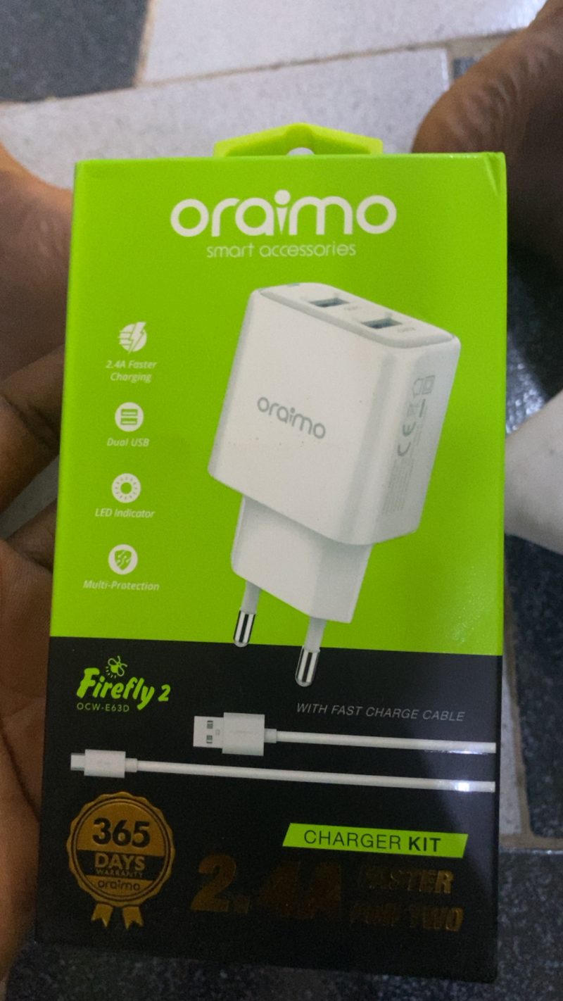 Oraimo Firefly 2 Usb charger