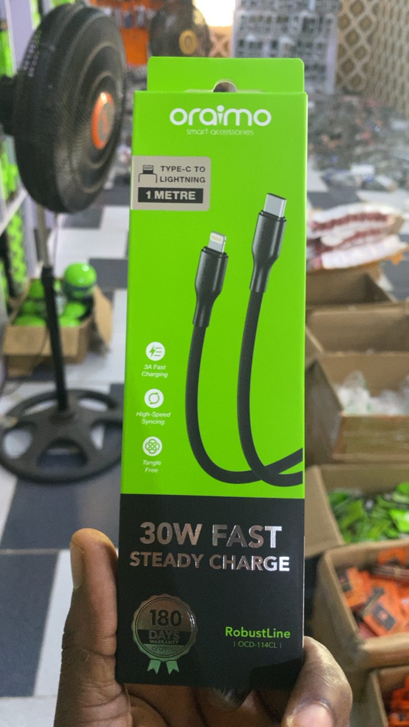 Oraimo Cable type C to Iphone