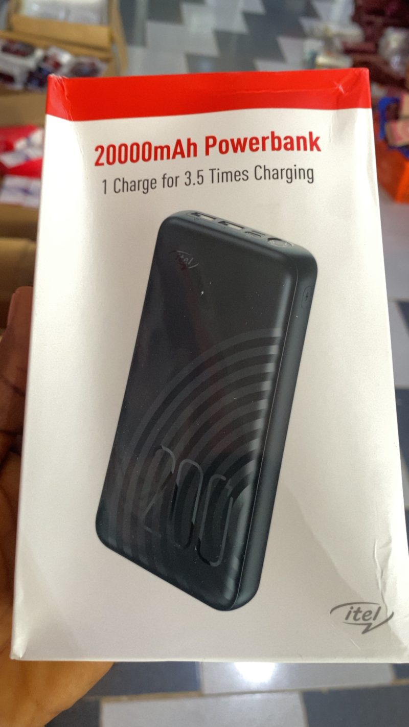 itel 20000mAh Power bank