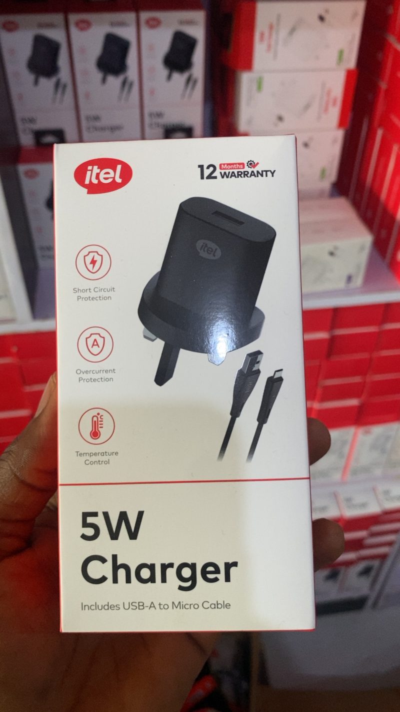 Itel 5W USB charger
