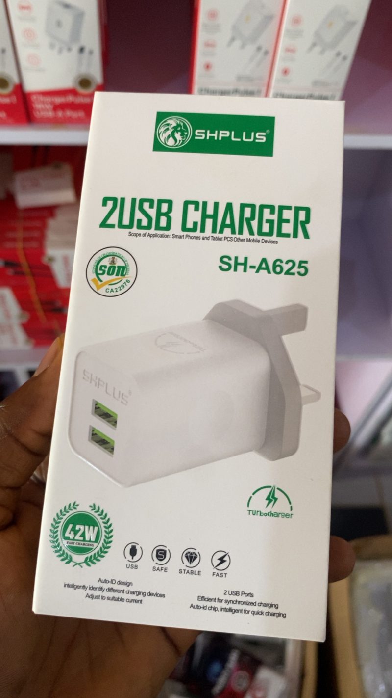 SHPLUS 42W Double Port Charger