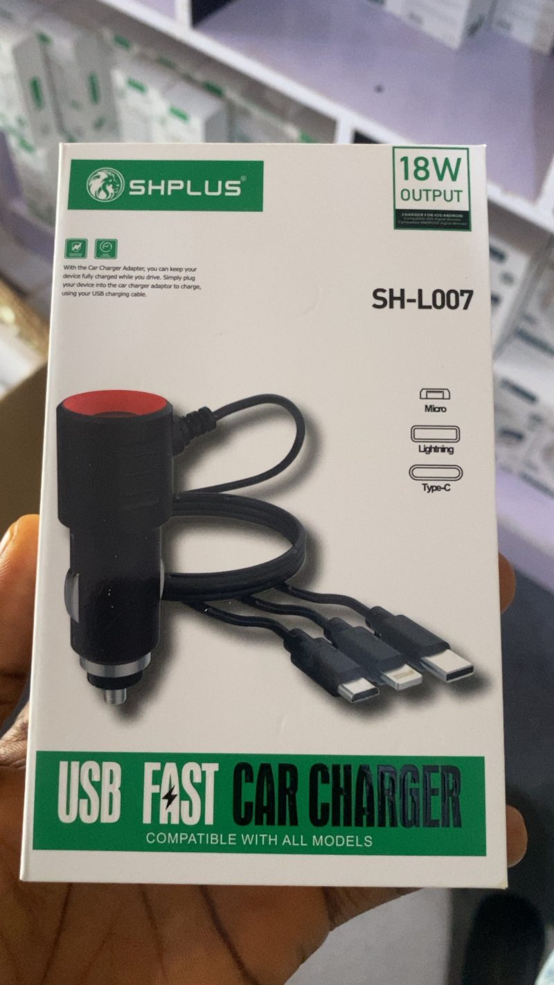 SHPLUS 18W Fast Car Charger