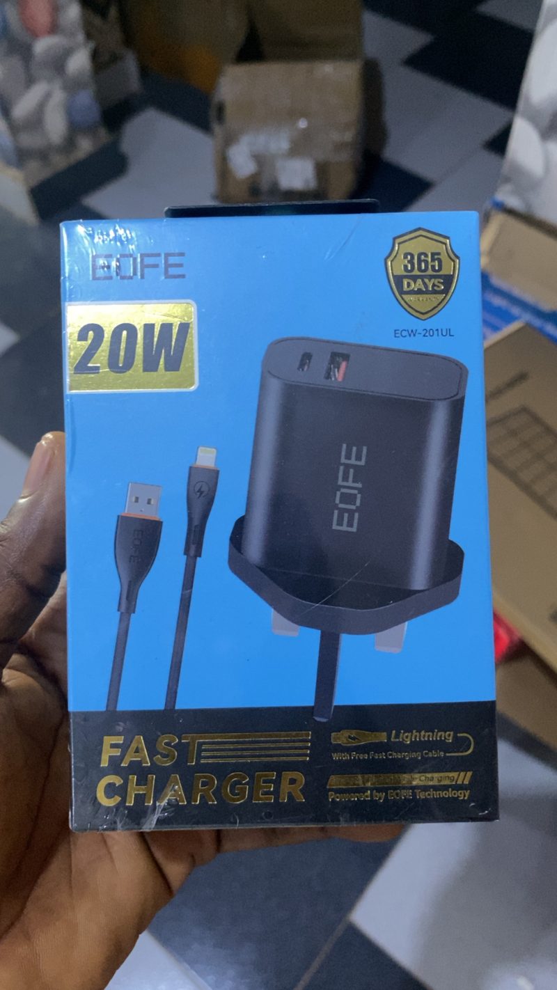 Eofe 20W Double Port IPhone Fast Charger