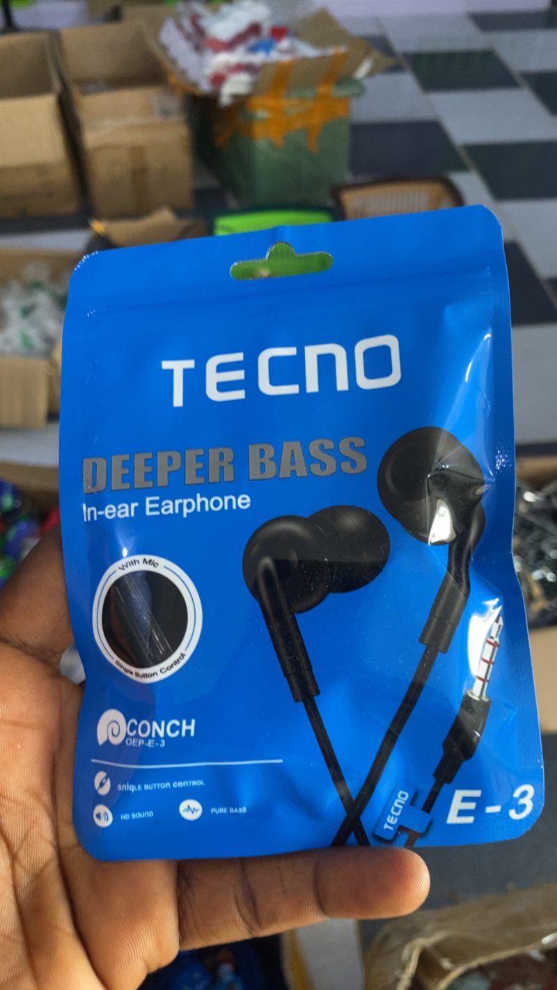 Techno Deep Bass Earphone