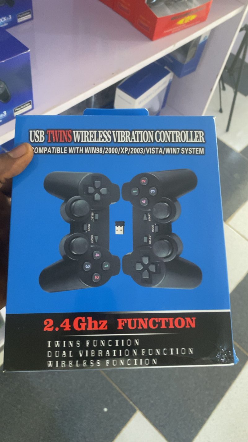 USB Twins Wireless Vibrator Controller