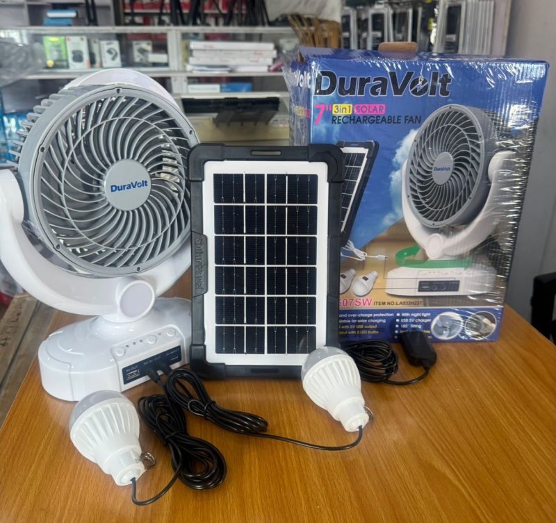 DuraVolt 7" Solar & Rechargeable  DRF-607SW