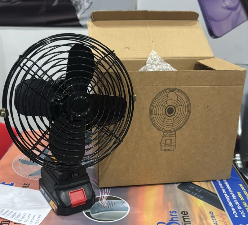 Lithium Rechargeable Fan