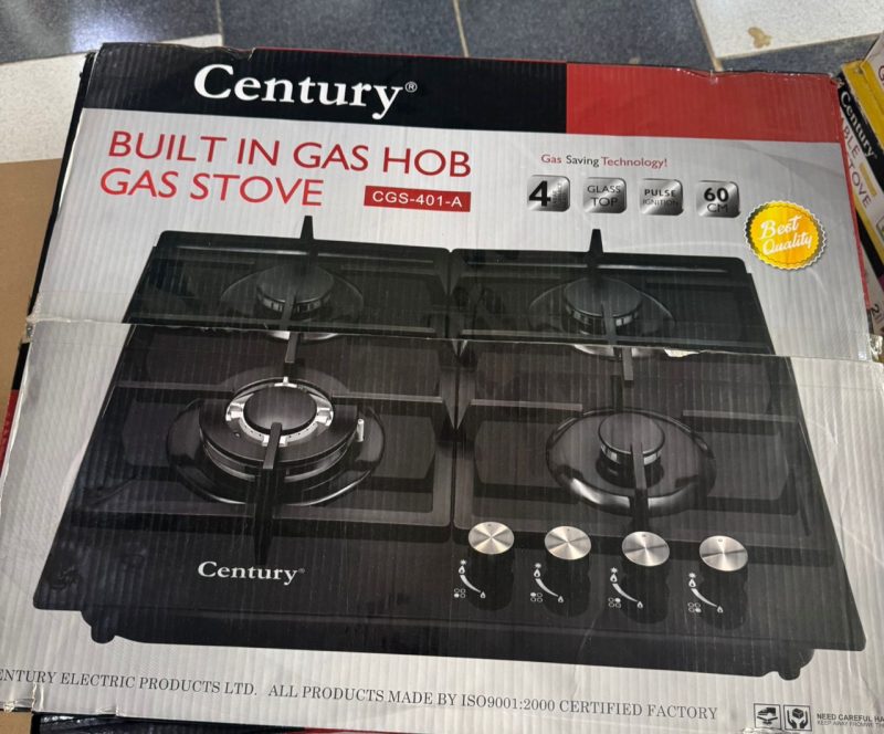 Century Built In Gas Stove  60cm