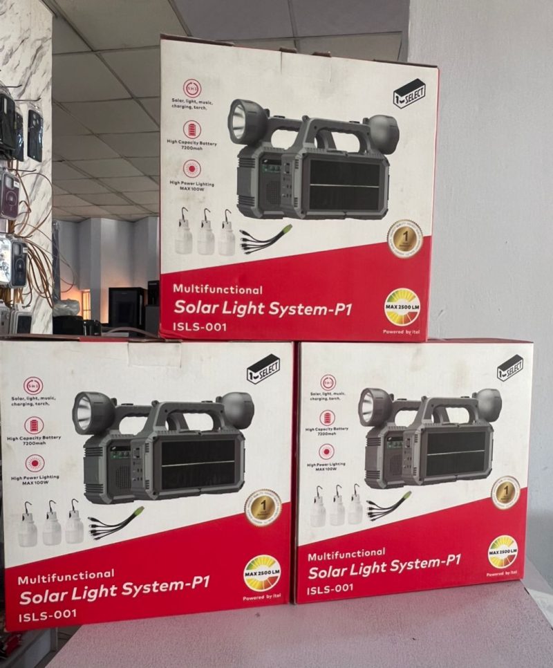 * Itel Multifunction Solar light