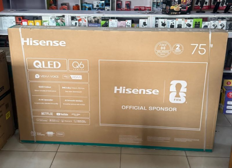 Hisense Smart Tv  75” QLED 6Q