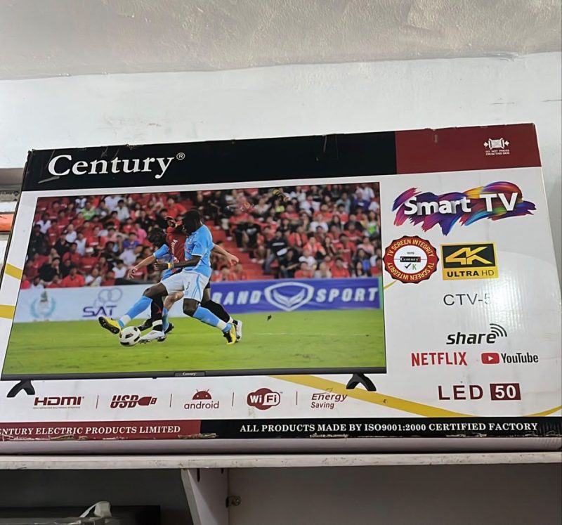 Century smart Tv  50” UHD 4K