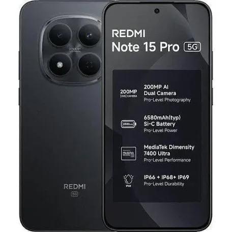 Redmi 15pro +5G  12/512GB